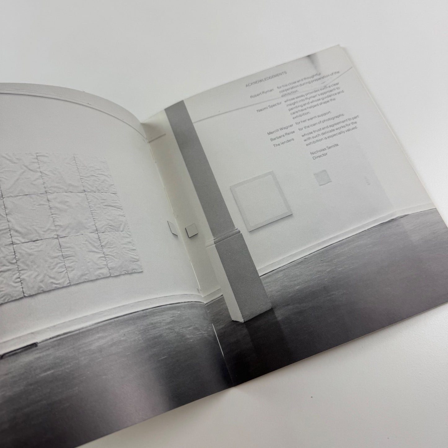 Robert Ryman | Whitechapel Art Gallery, 1977 catalogue and press release