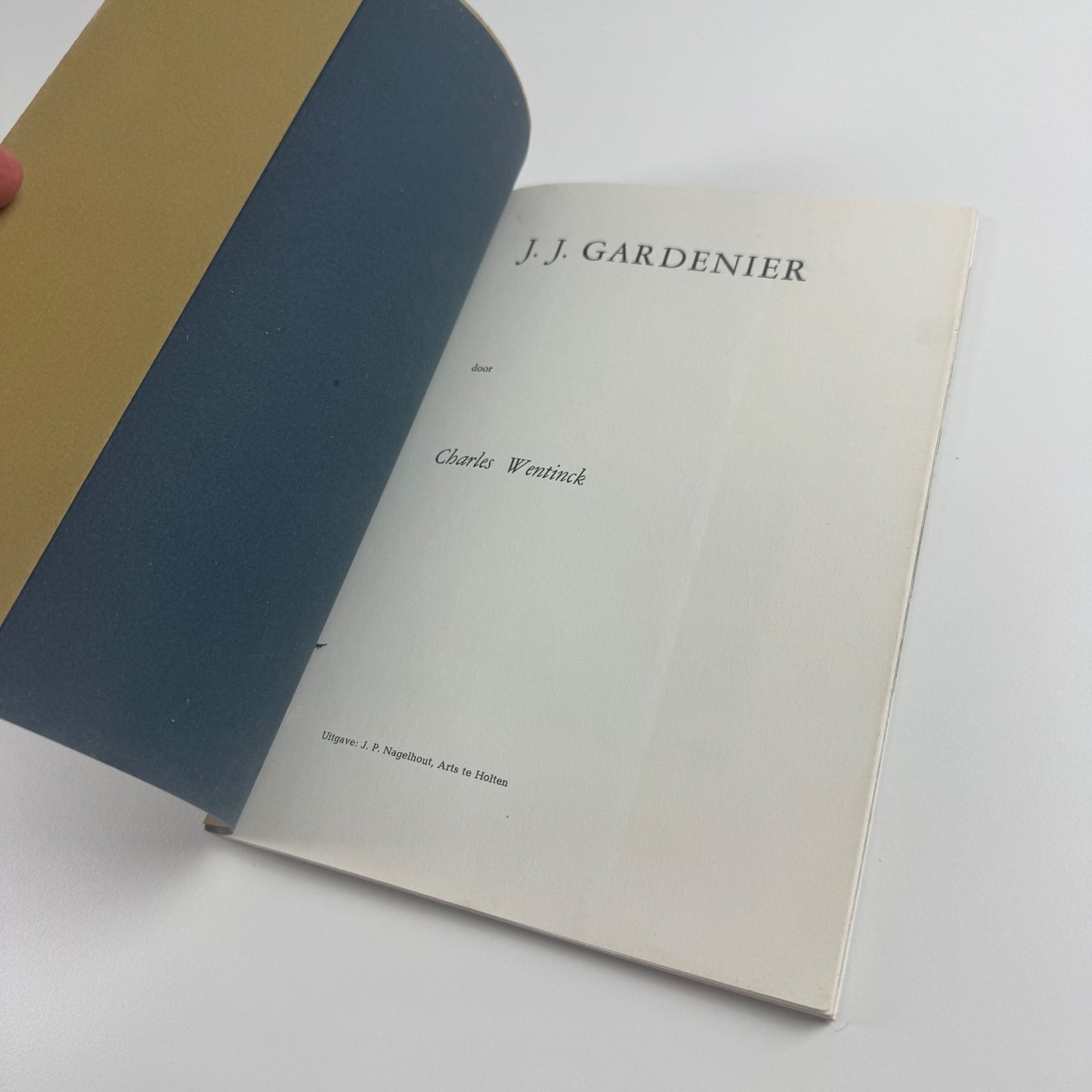 J.J. Gardenier by Charles Wentinck | Uitgarve: J.P. Hagelhout, Arts de Holten, undated