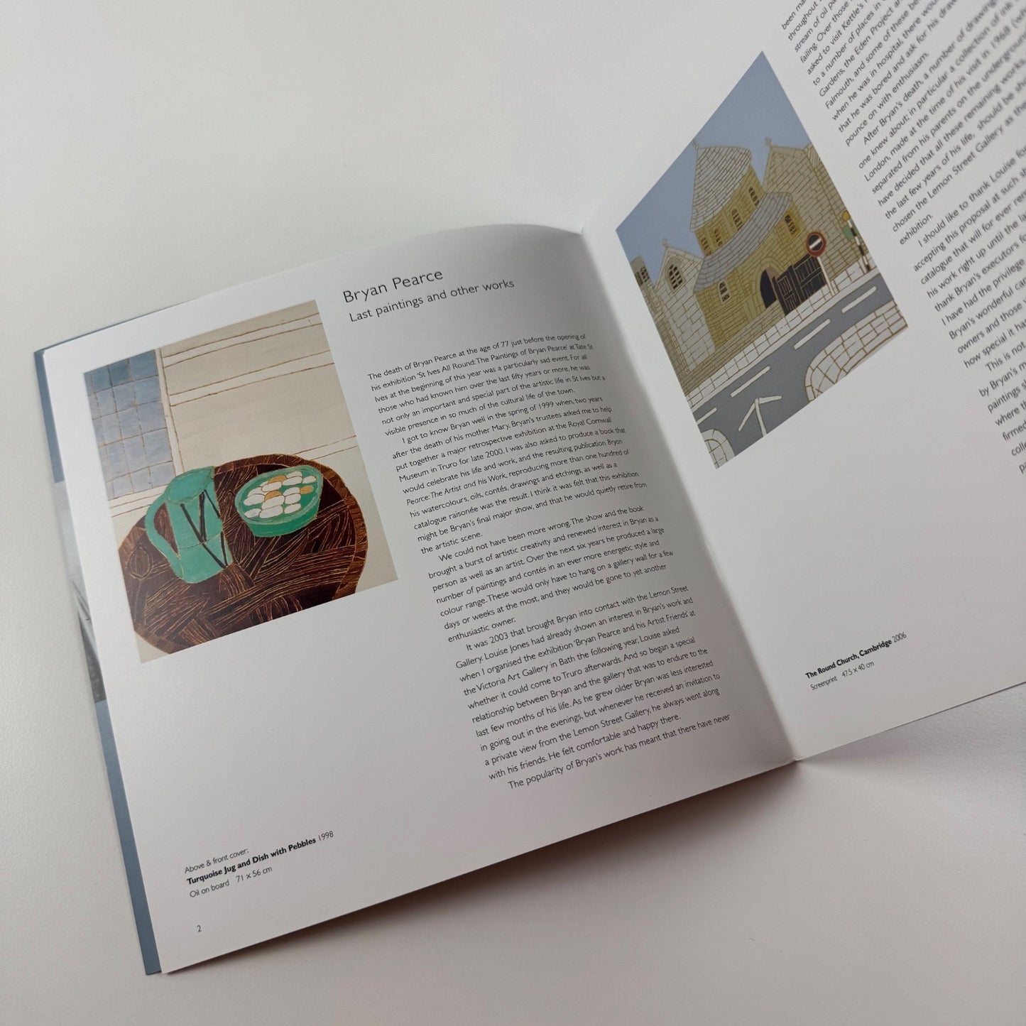 Bryan Pearce. Last paintings and other work | Lemon Street Gallery, 2007