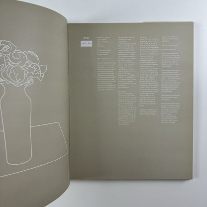 Jane Simpson – Fresh Fresher | Gagosian 2002 private view invitation and folding sheet