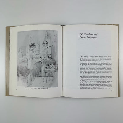 Roland Batchelor water-colours and drawings | Patricia Garrett, 1984 | Signed by the author