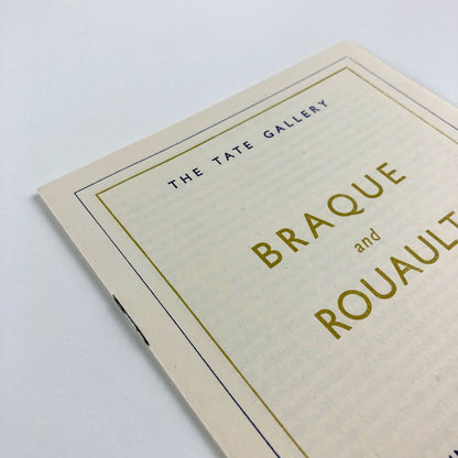 Braque and Rouault | British Council exhibition | Tate Gallery catalogue, 1946