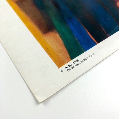 Promotional card for Albert Irvin | New Art Centre, London, 1971