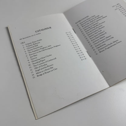 Antony Bream | Maas Gallery, intro Christopher Forbes 3-13 November no year given