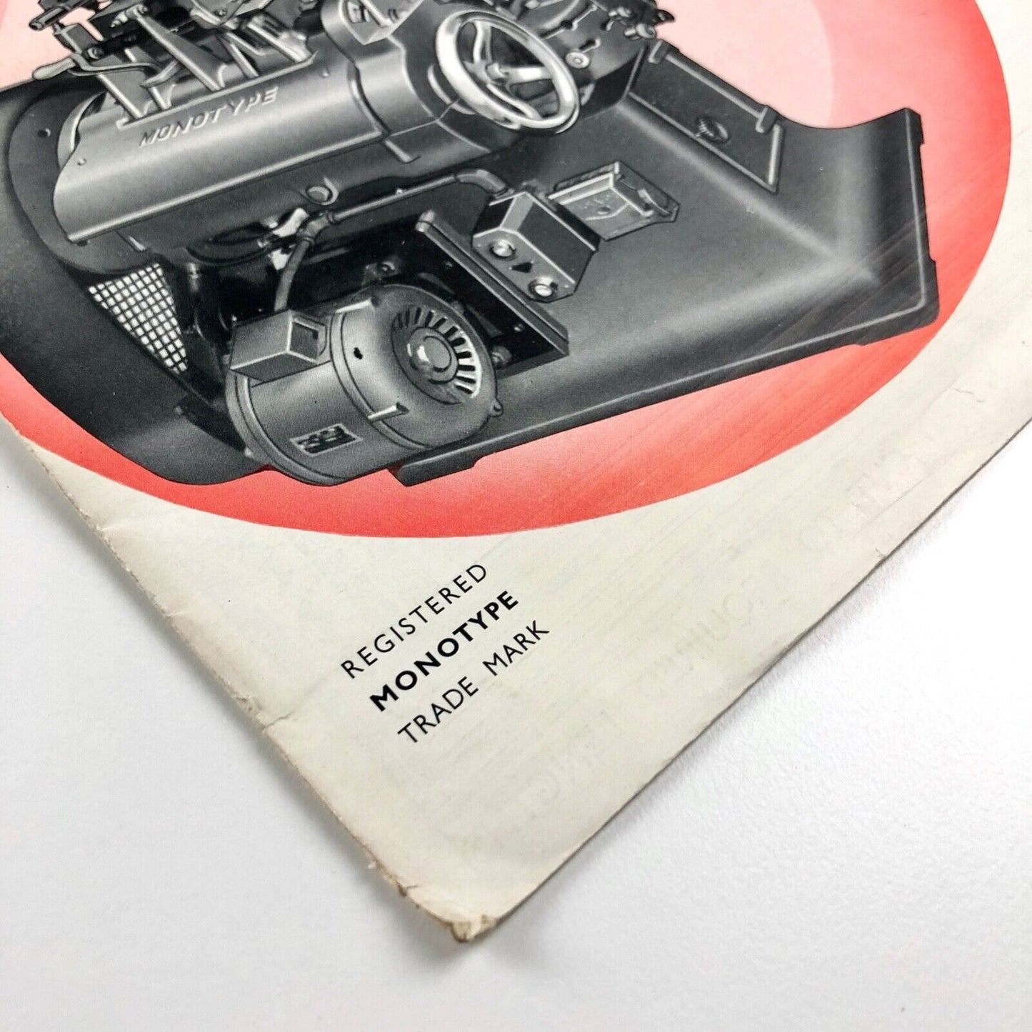 Monotype Corporation Super Caster fold out poster / broadsheet, undated