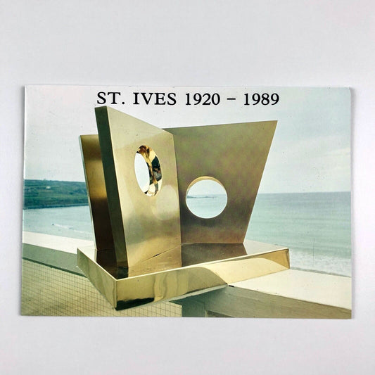 St. Ives 1920-1989 | Folded card for Beaux Arts, Bath group exhibition, 1989