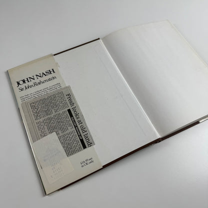 John Nash by Sir John Rothenstein | Macdonald & Co, 1983