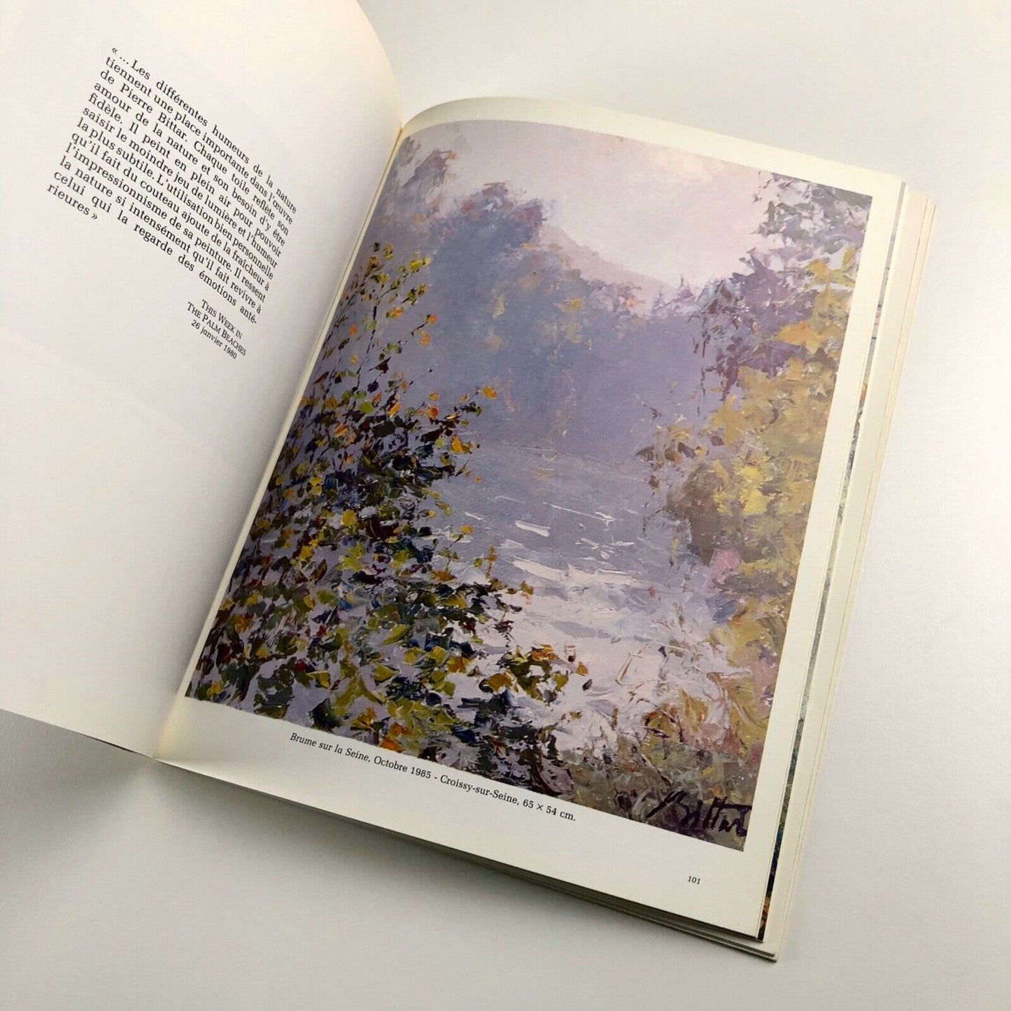 Pierre Bittar | Imprimerie Blanchard catalogue, 1986 inscribed