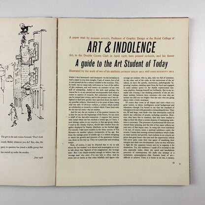 Motif 1. A Journal of the Visual Arts. Ed Ruari McLean | The Shenval Press, 1958