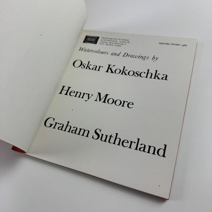 Kokoschka, Henry Moore, Graham Sutherland | Marlborough 1962 cat. 106