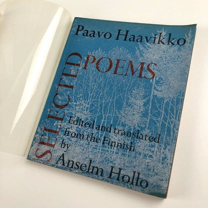 Paavo Haavikko – Selected Poems | Translated by Anselm Hollo | Cape Goliard 1968