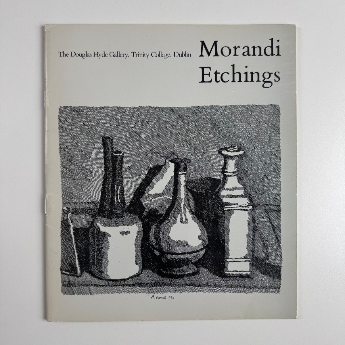 Morandi Etchings. Intro by Stefania Massari | Douglas Hyde Gallery, Dublin 1980