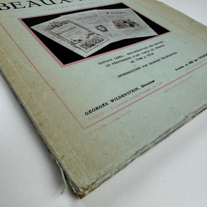 Gazette des Beaux-Arts January to March 1951. Vol 38 Georges Wildenstein