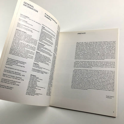 Rodrigo Moynihan: A Retrospective Exhibition | Royal Academy 1978