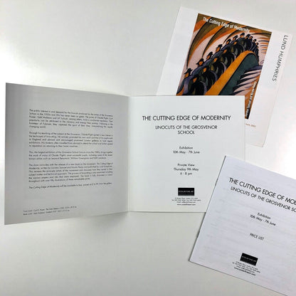 The Cutting Edge of Modernity. Linocuts of the Grosvenor School | Scolar Fine Art, 2002