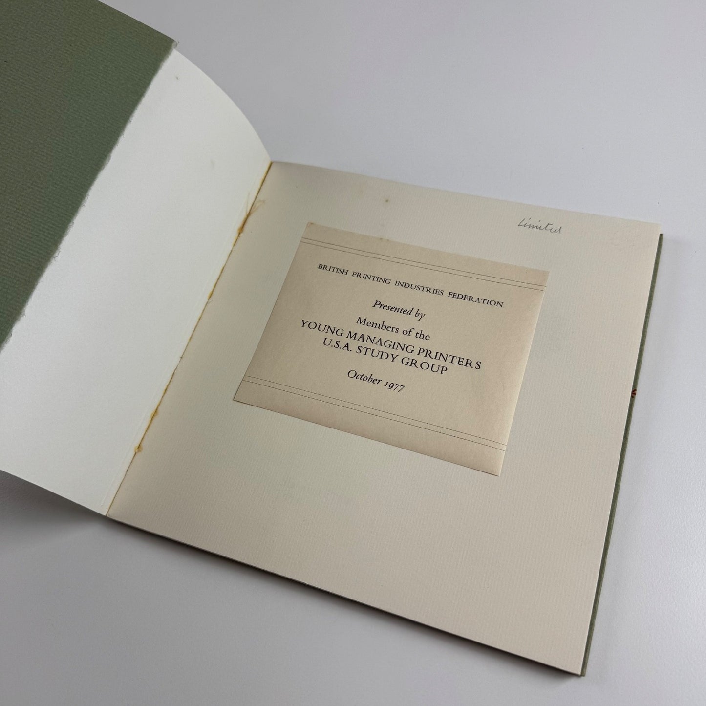 Wynkyn de Worde. Father of Fleet Street by James Moran Shenval Press keepsake | Presented by members of the Young Managing Printers USA Study Group October 1977 | British Printing Industries Federation