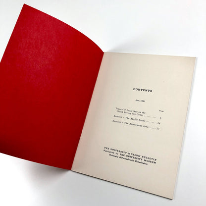 Bulletin University Museum, University of Pennsylvania, Vol XIV No 4, June 1950