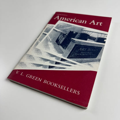 Catalogue of American Art |  V.L.Green Booksellers, New York, undated