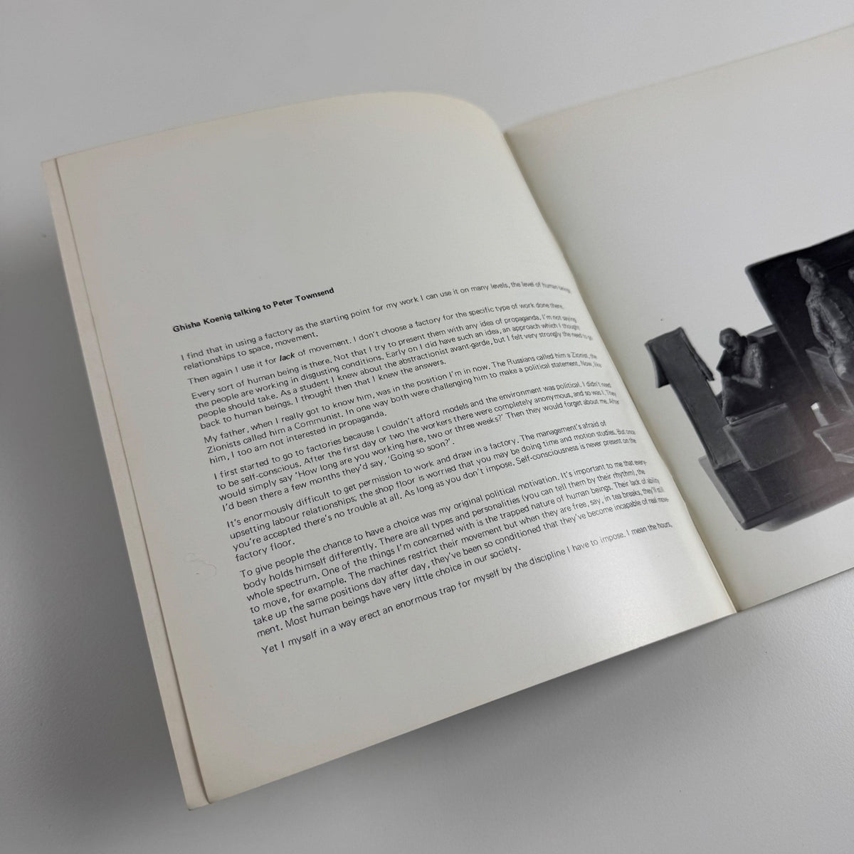 Ghisha Koenig. Sculpture 1968-74 | Bedford House Gallery, London 1974