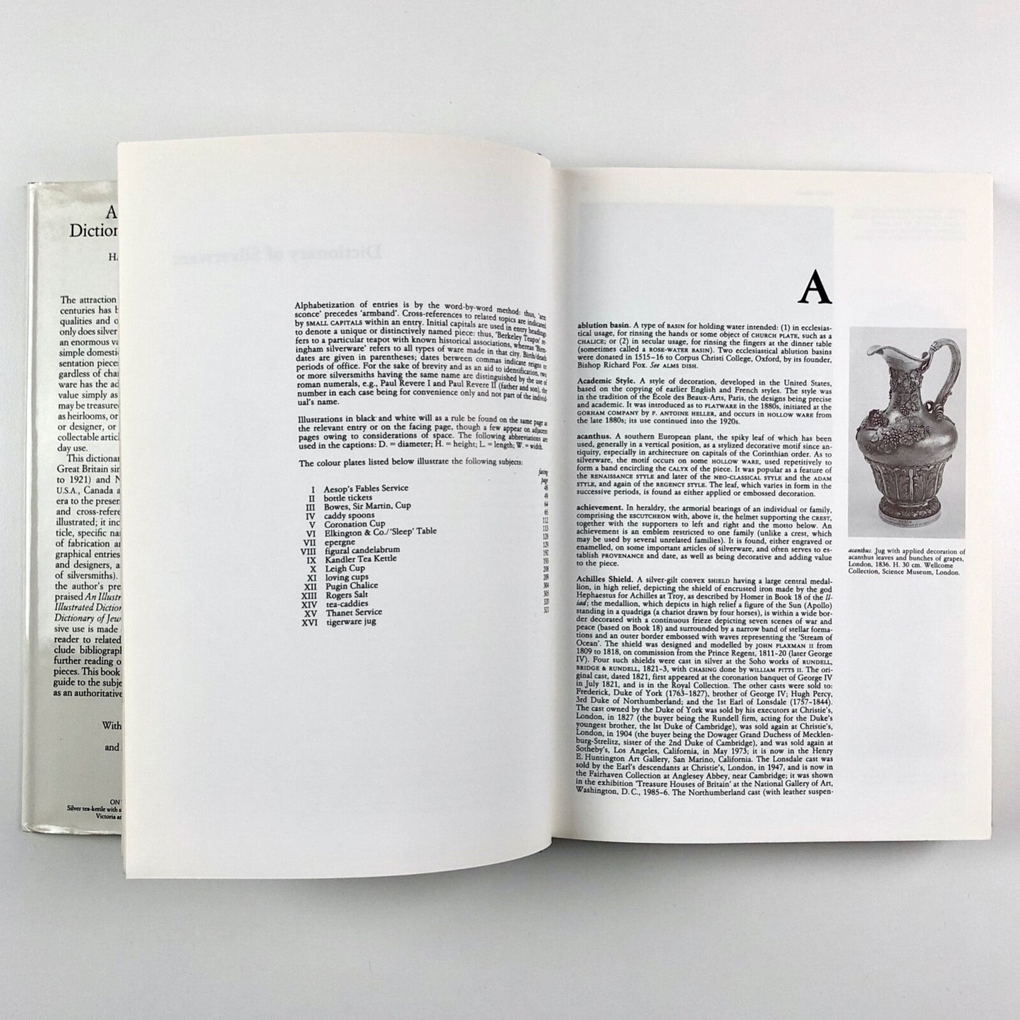 An Illustrated Dictionary of Silverware by Harold Newman | Thames & Hudson, 1987