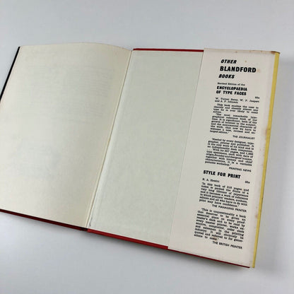 An Approach to Type by John R. Biggs | New revised edition, Blandford, 1961