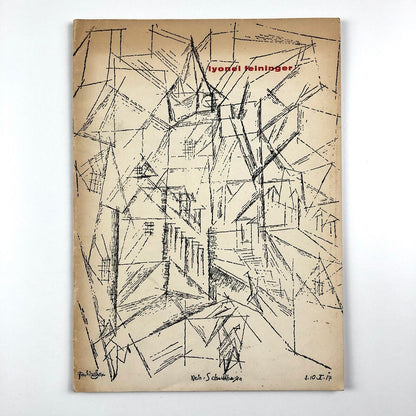 Lyonel Feininger | Stedelijk Museum Amsterdam exhibition catalogue, 1954-55