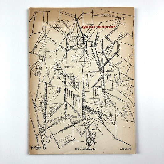 Lyonel Feininger | Stedelijk Museum Amsterdam exhibition catalogue, 1954-55