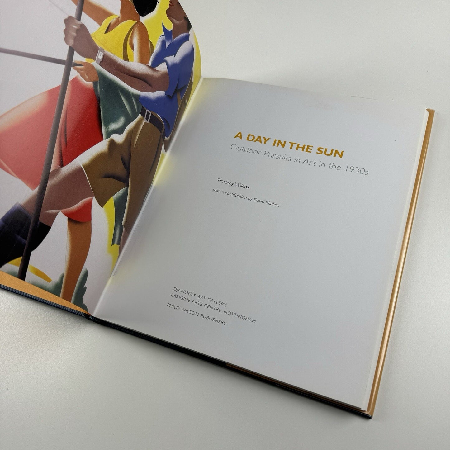 A day in the Sun, Outdoor Pursuits in Art in the 1930s | Timothy Wilcox, 2006