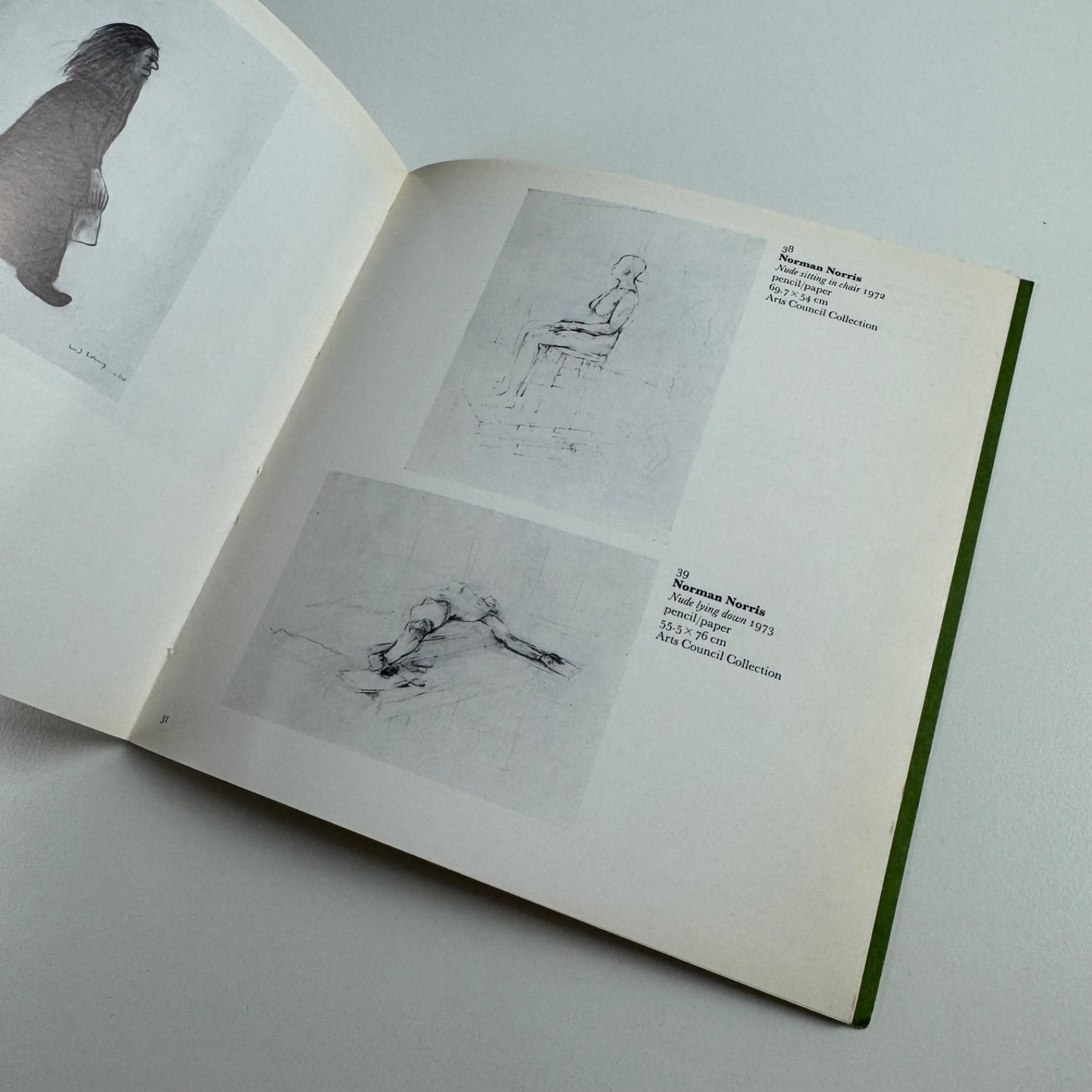 Drawings of People selected by Patrick George Arts Council 1975