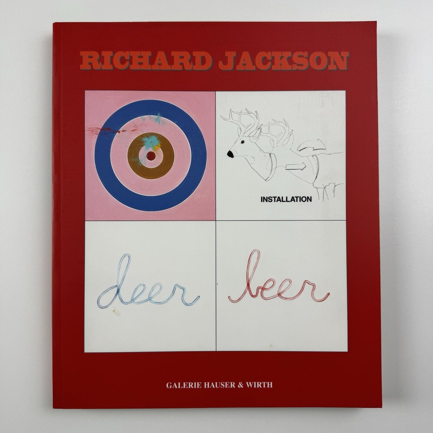 Richard Jackson. deer beer | Galerie Hauser & Wirth Zurich, 1998 exhibition catalogue
