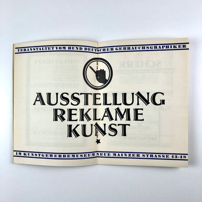 Atrax | Die Schrift für Titelzeilen | Type specimen | Bauer | Heinrich Jost 1926