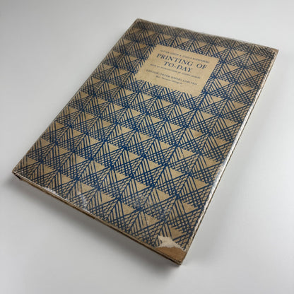 Printing of To-day by Oliver Simon & Julius Rodenberg Peter Davies, 1928
