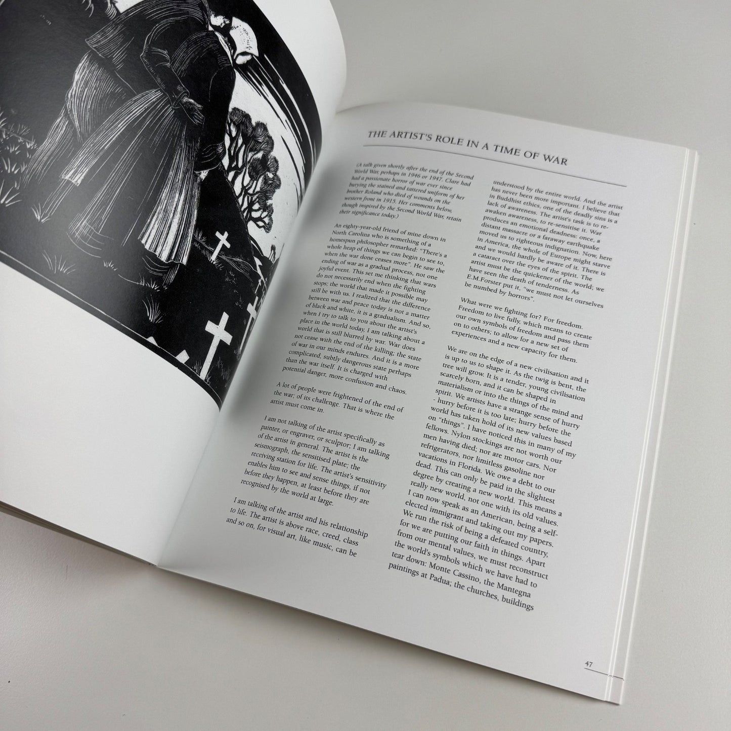 Clare Leighton. The growth and shaping of an artist-writer forward by Simon Brett | privately printed by the Estate of Clare Leighton, 2009