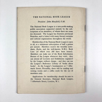 British Book Illustration 1935-1945 | The National Book League, 1946