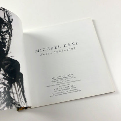Michael Kane. Works 1985-2001 | Art Space Gallery | Rubicon Gallery, 2001