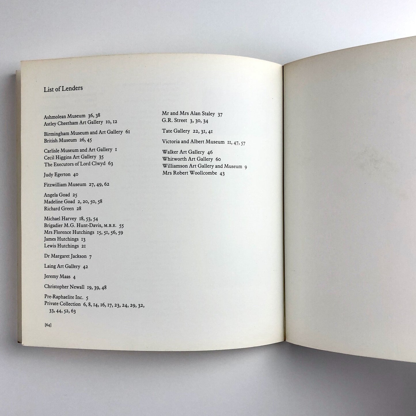 George Price Boyce exhibition catalogue | Newall/Egerton | The Tate Gallery 1987
