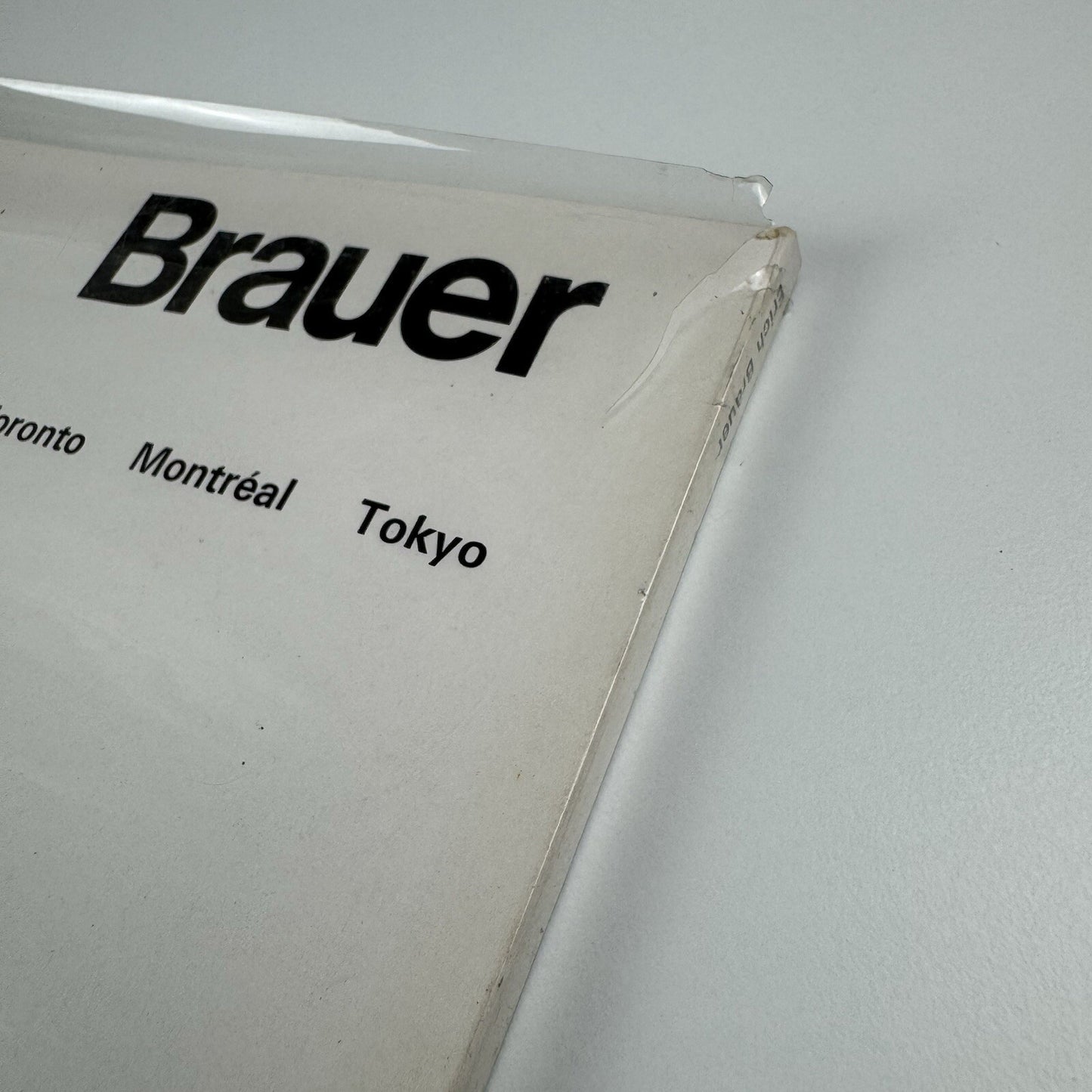 Erich Brauer | Marlborough Galerie Zurich exhibition catalogue, 1973