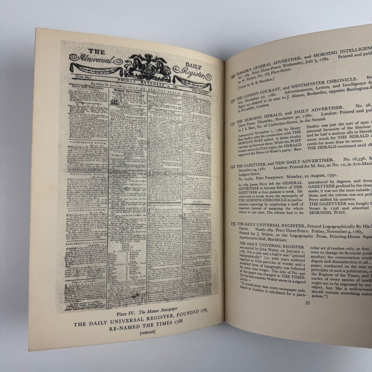 History of the English newspaper through three centuries held at The Old Court House | The Press Club 1932