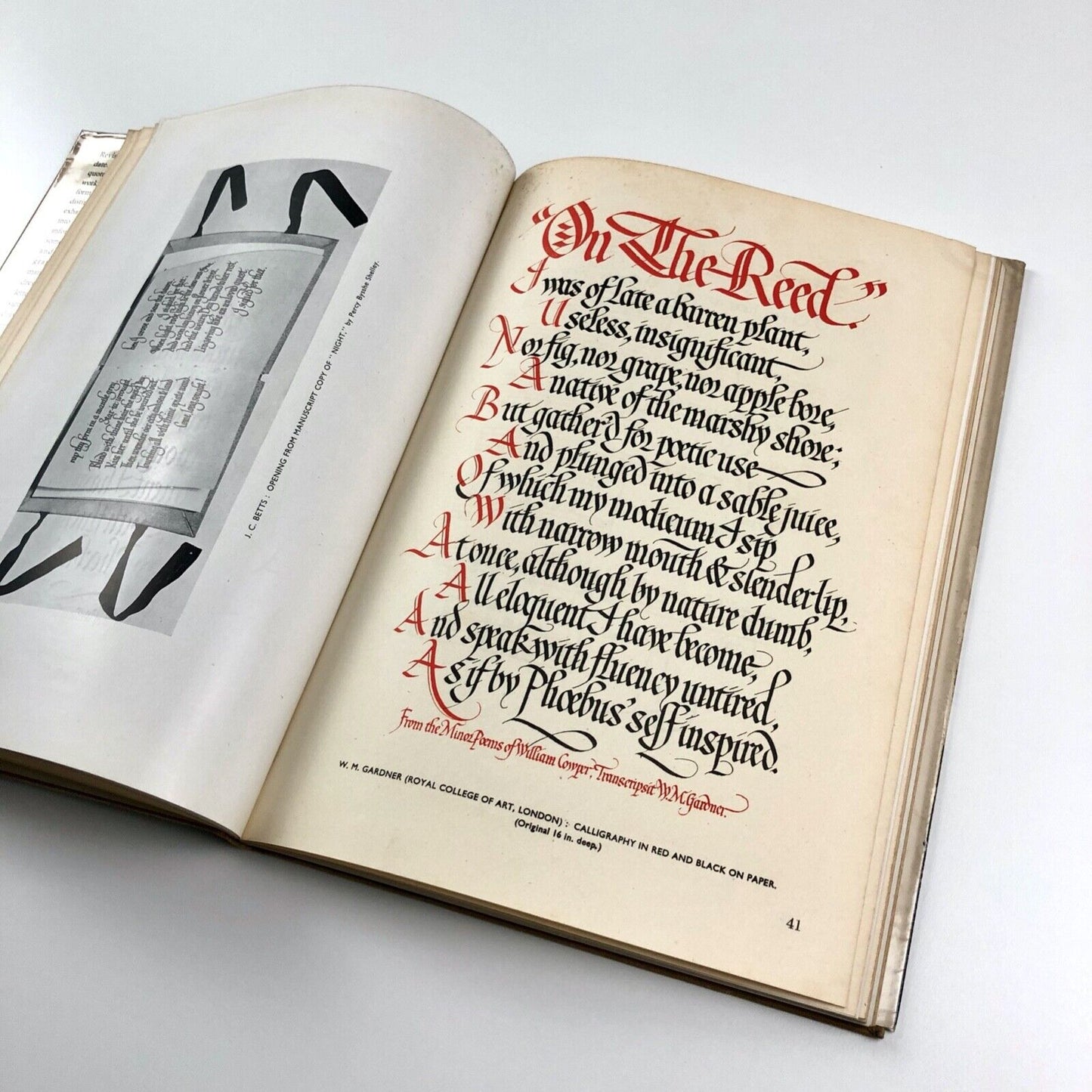 Lettering of today, The Studio | Edited by C.G. Holme | Cover design by Ashley Havinden, 1941