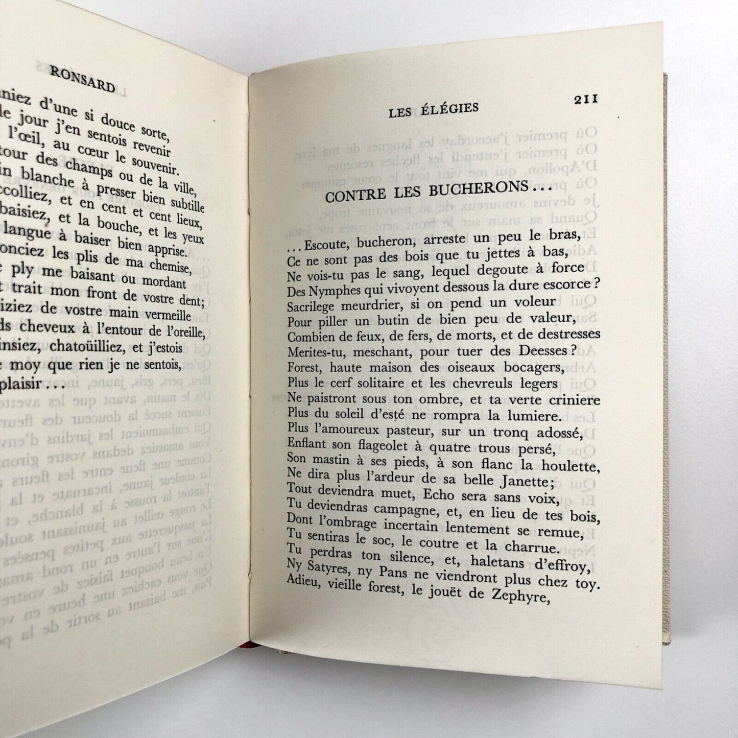Poésies by Pierre de Ronsard | intro Marcel Raymond | Guilde du Livre, 1949