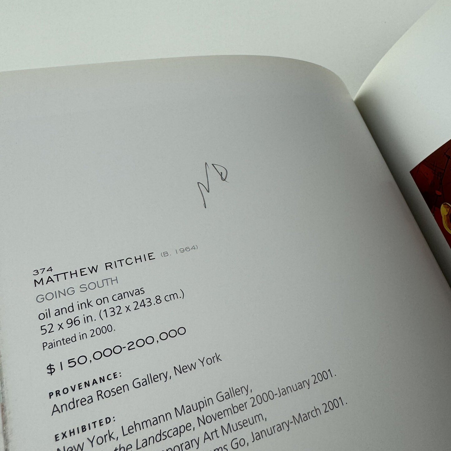 Post-war and Contemporary Art | Christie's New York catalogue, 13 November 2008 | 2050