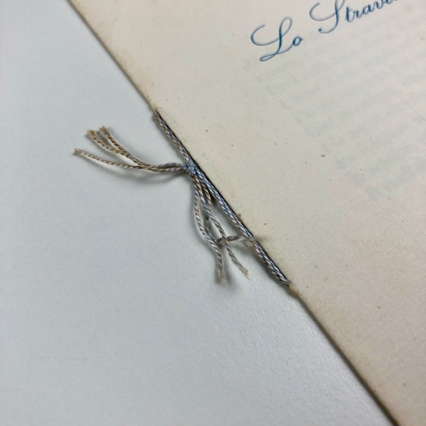Lo Stravedere by Carlo Betocchi | Edited by Bino Rebellato / Padua, 1970