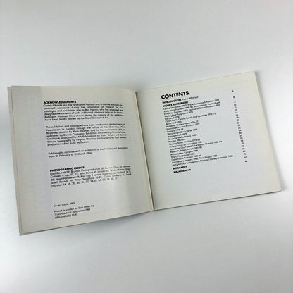 Eduardo Paolozzi. Private Vision - Public Art | Architectural Association, 1984 | introduction by Frank Whitford