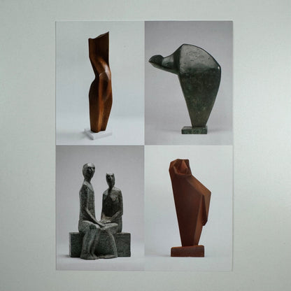 Private view invitation for Hands On Terence Coventry | Gallery Pangolin, c.2012