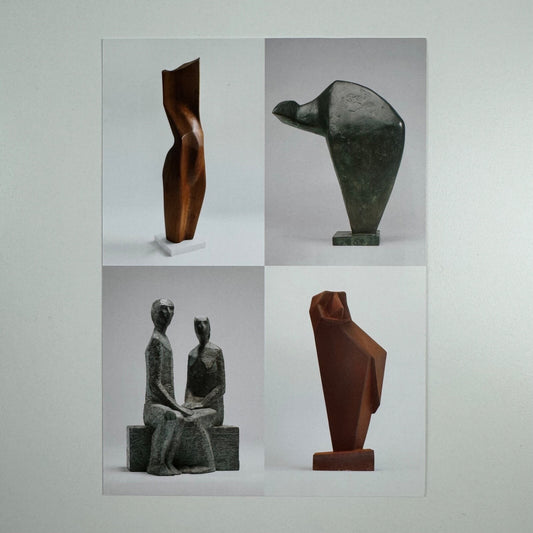 Private view invitation for Hands On Terence Coventry | Gallery Pangolin, c.2012