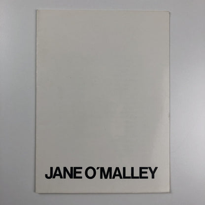 Folded card – Jane O'Malley | Taylor Galleries Dublin, 1981