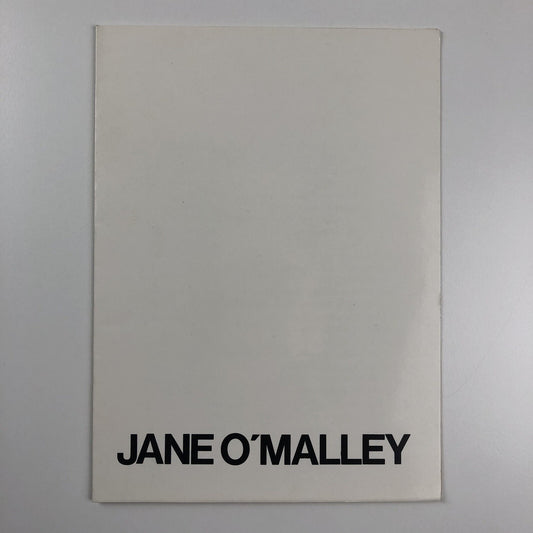 Folded card – Jane O'Malley | Taylor Galleries Dublin, 1981