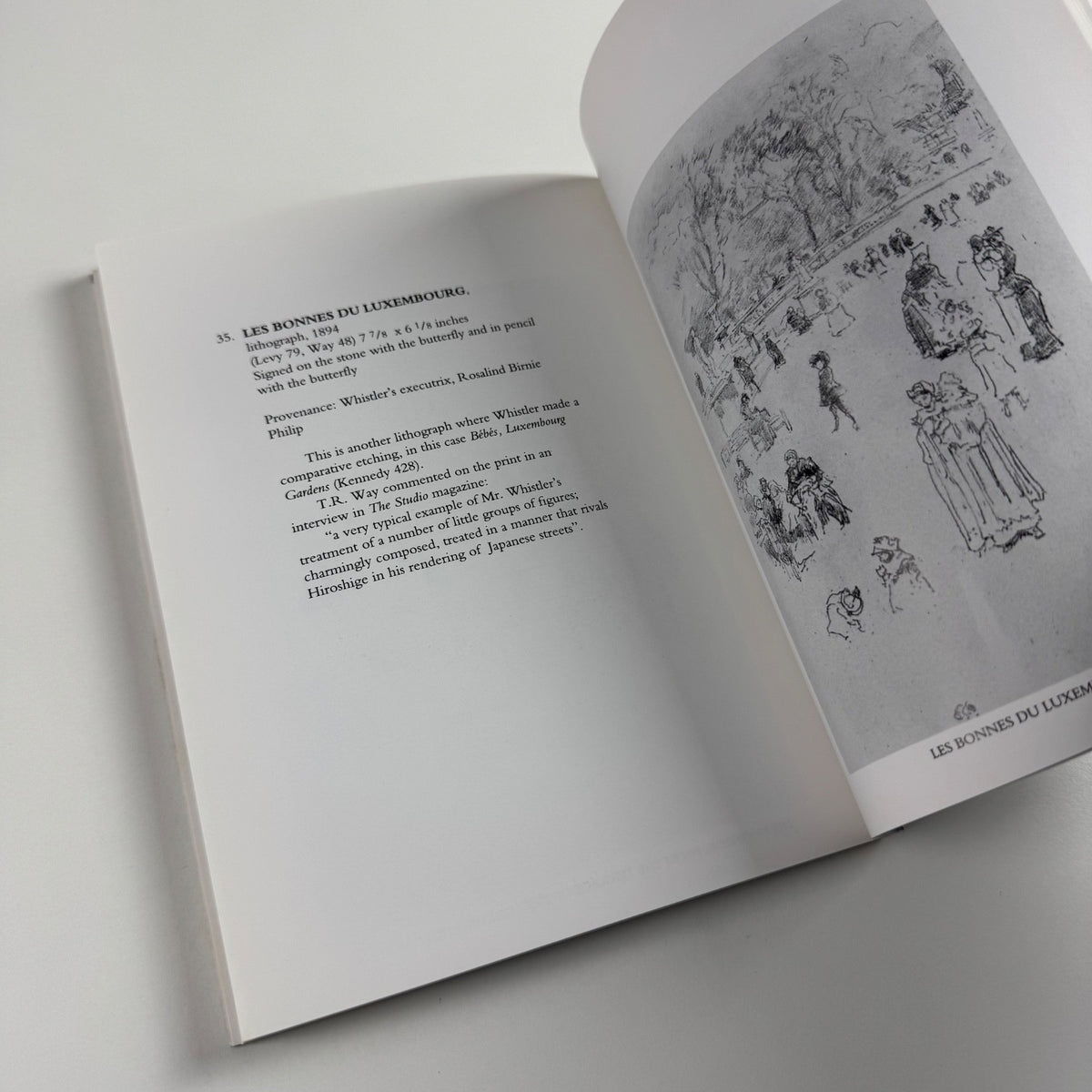 Whistler etchings, lithographs, drawings & watercolours | Ewan Mundy & Celio Philio undated