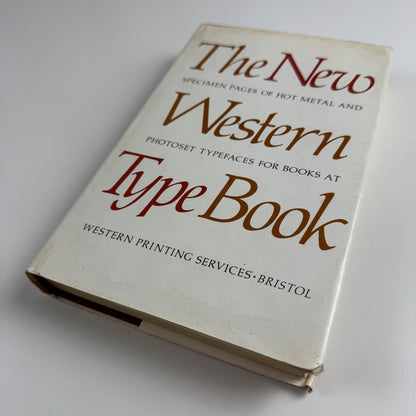 The New Western Type Book foreword by John Ryder Western Printing Services 1980