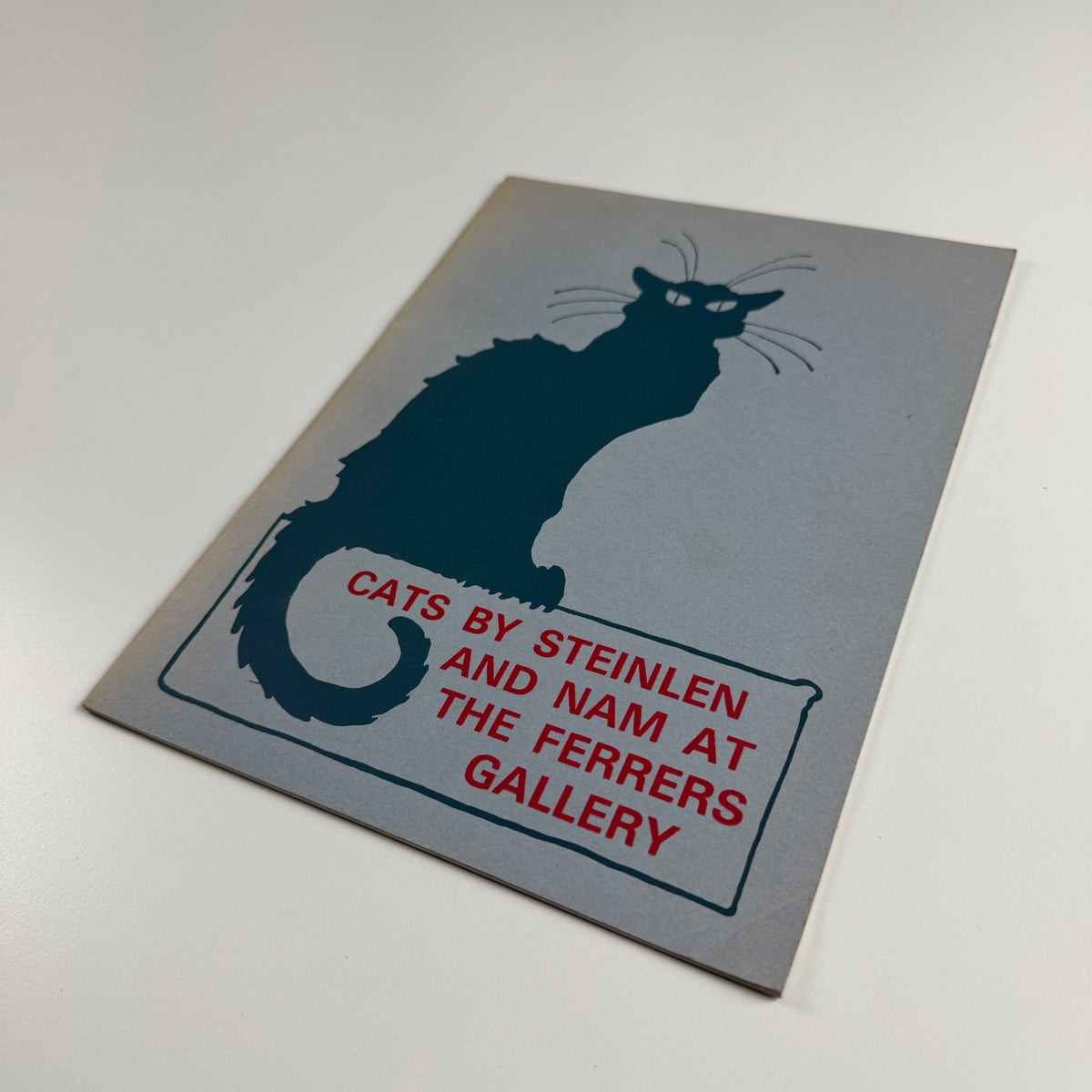 Cats by Steinlen and Nam. An exhibition of paintings, drawings & lithographs | The Ferrers Gallery, March 1971